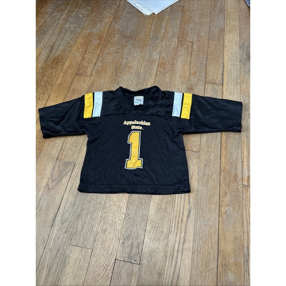 Little King Appalachian State Mountaineers Youth Football Jersey Black Size 2T
